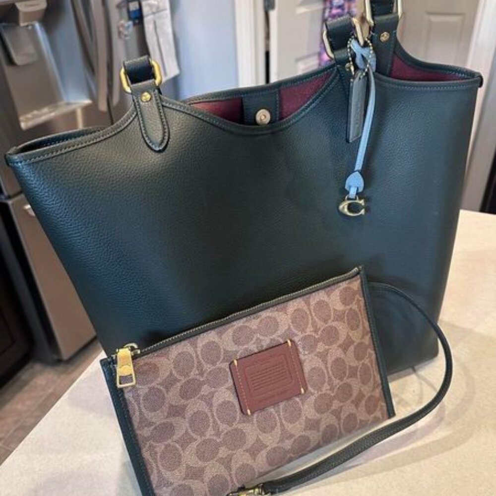 COPY - Coach Day Tote in Amazon Green